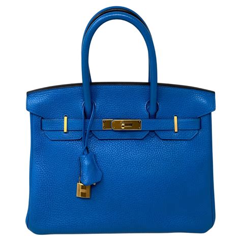 Hermes Birkin Blue Zanzibar 